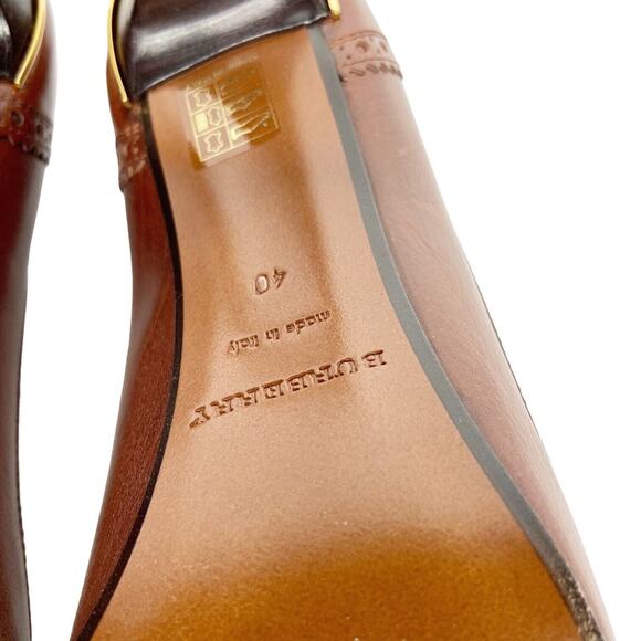 Guglielmo Rotta Beige Platform Heel Open Toe‎ Leather Trim Womens Size 40 EU - Picture 14 of 15